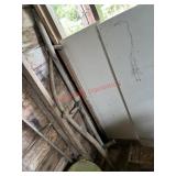 Two Scythe Handle lot Wood
