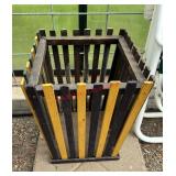 Vintage Waste basket Outdoor