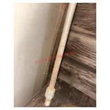 Approx 6 ft Threaded bar with Nuts