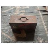vintage tool box(left side barn)