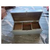 vintage tool box (left side barn)