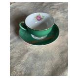 vintage Aynsley bone china tea cup (left side