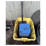 Buckets and shovel lot                  (Right