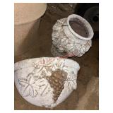 Wall Pocket and Planter Set            ( Right