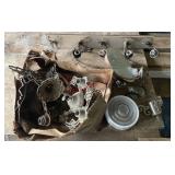 vintage lighting fixtures and components lot