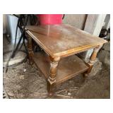 Solid Wood Accent Table