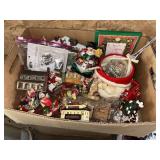 Large box of Vintage Christmas