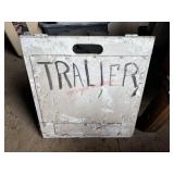 Stubby Handled Sandwich Board