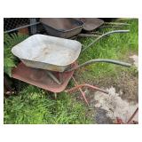 Two Vintage Wheel Barrels One for repair