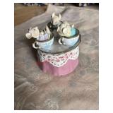 vintage 1993 Enesco music box titled (left side