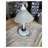 vintage lamp (left side barn)