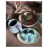 Vintage ceramic pieces ( upstairs )