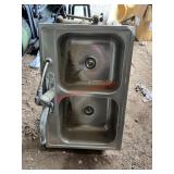 Stainles Steel Two Tub Kitchen sink   (Left side