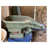 Hand Seeder     (Left side of barn along front