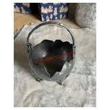 vintage silver-plated item resembles a Victorian