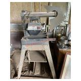 vintage Craftsman 10-inch radial arm saw(left