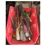 Multiple Garage organizers with Tool Contents