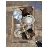 vintage industrial lamp collection(Upstairs)