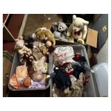 Doll and stuffed animal lot(stairwell area)