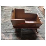vintage wooden cradle(left side barn)