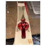 VTG Glass Tree Topper