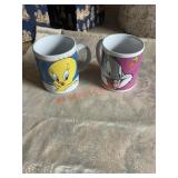 looney tones cup mugs (left side barn)