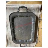 sliver plated tray (left side barn)