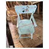 Small Vtg Childrens High Chair