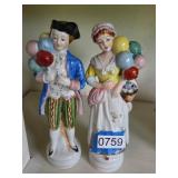 Vintage Lipper & Mann porcelain figurines