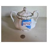Johnson Bros England Lidded Sugar Bowl - The