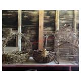 wicker items lot (stairwell area)