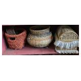 wicker items lot (stairwell area)