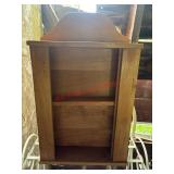 Small Wood Cabinet, Needs door reattached