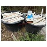 PVC Pipe Lot        (Front of Green House)