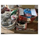 Garage Box lot with Wood Electrical Covers