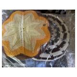 Vintage Crotched Pillows Stored in bag