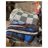 Vintage Blankets all need a good wash