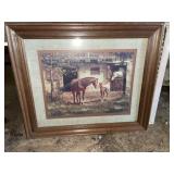 framed photo lot (upstairs )