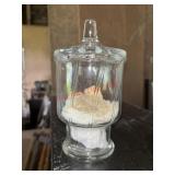 Small Apothecary glass jar