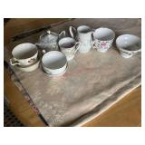 tea cup lot(left side barn)