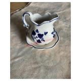vintage Cash Family Pottery pitcher(left side
