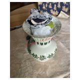 vintage vase (left side barn)