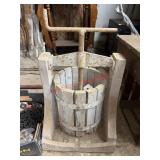 Vintage Fruit Press                    ( Right