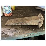 Solid Metal Splitting Wedge