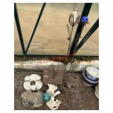 Garden Decor Lot                         (Green
