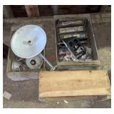 Misc. wiring and lights other items lot