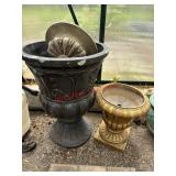 Pedestal Planters lot