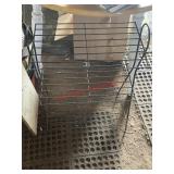 metal rack (left side barn )