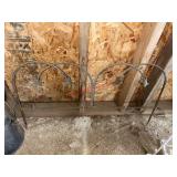 Small Metal Garden Fence                    (