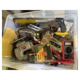 Tote Lot of Tools